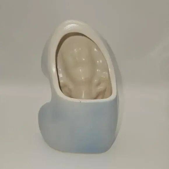 Vintage Enesco Blessed Mother Virgin Mary Madonna Planter Head Vase LARGE 7.5" - Picture 3 of 6